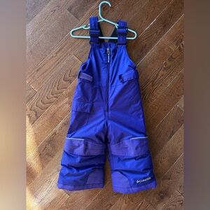 Columbia 2T Toddler Purple Snow Pants